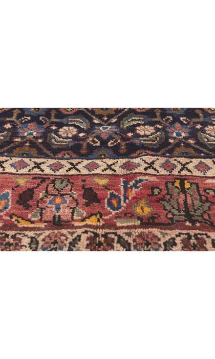 5 x 10 Vintage Persian Mahal Rug 61236