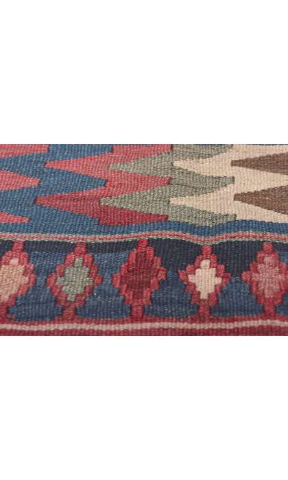 5 x 11 Vintage Persian Shahsavan Kilim Rug 61240
