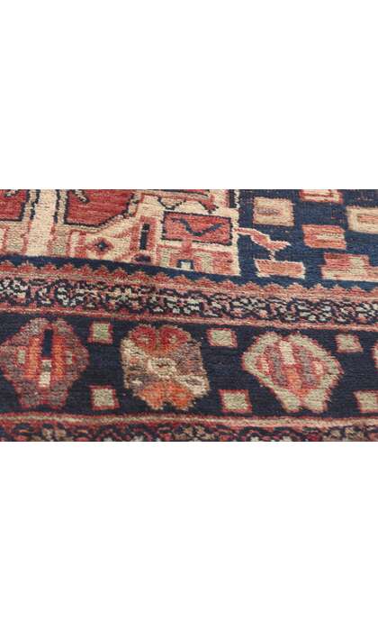 5 x 11 Vintage Persian Hamadan Rug 61249