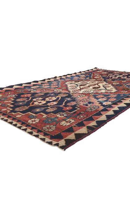 5 x 9 Antique Persian Shiraz Rug 61234
