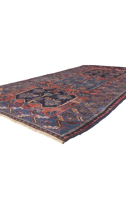5 x 9 Antique Persian Shiraz Rug 61243