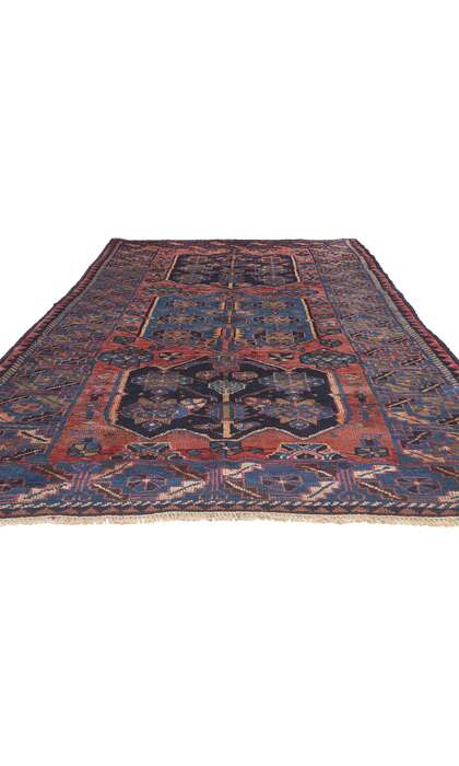 5 x 9 Antique Persian Shiraz Rug 61243