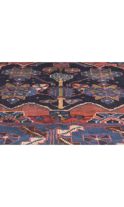 5 x 9 Antique Persian Shiraz Rug 61243