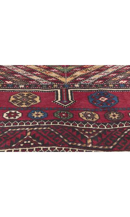 5 x 9 Antique Nomadic Afghani Rug 61233