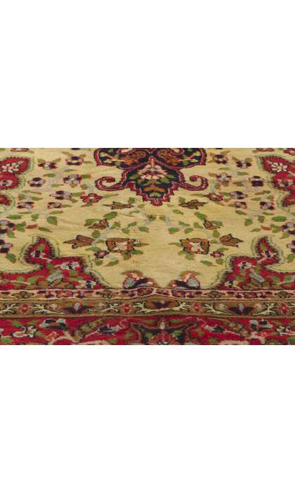 6 x 11 Vintage Indian Isfahan Rug 78304