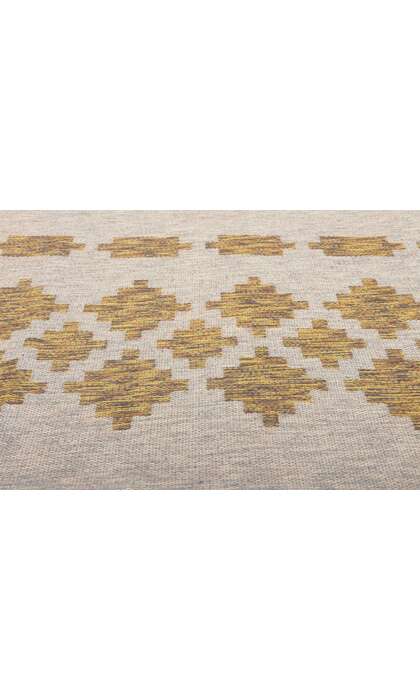 6 x 10 Vintage Reversible Swedish Rollakan Rug 74982