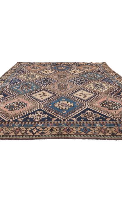 6 x 9 Antique Persian Shiraz Rug 61229