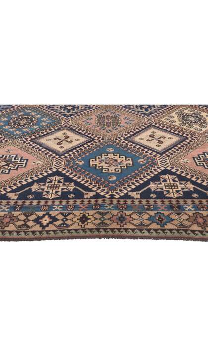 6 x 9 Antique Persian Shiraz Rug 61229