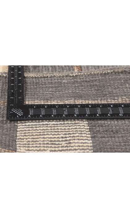 9 x 11 Earth-Tones Modern Moroccan Rug 80996