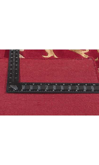 8 x 10 Red Chinese Floral Rug 78539