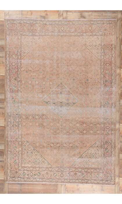 8 x 12 Antique Persian Mahal Rug 61248