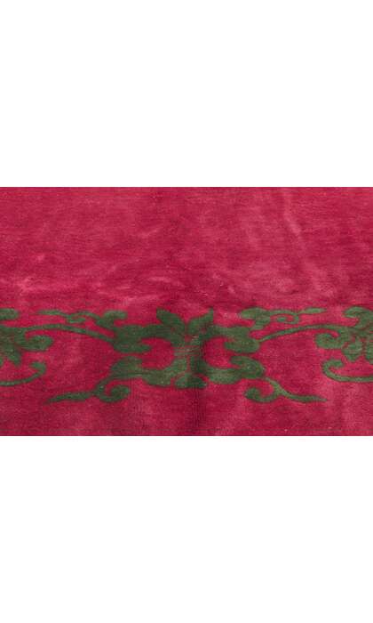 9 x 12 Antique Chinese Art Deco Rug 78301