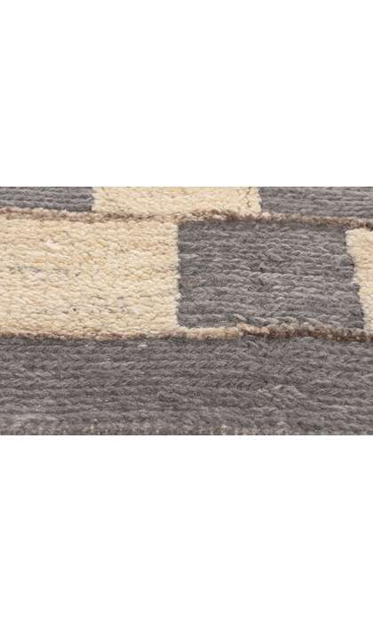 9 x 11 Earth-Tones Modern Moroccan Rug 80996