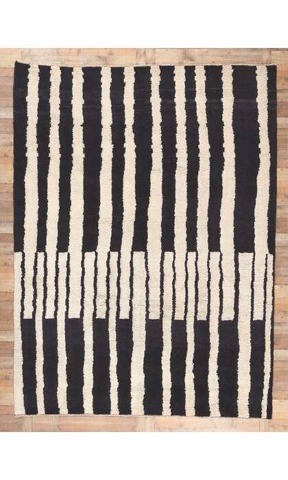 9 x 12 Modern Moroccan Rug 81011