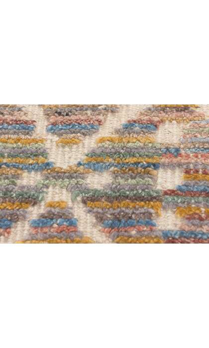 9 x 12 Colorful Modern Moroccan Rug 80995