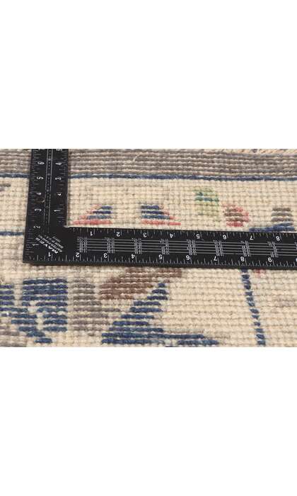 9 x 12 Earth-Tone Modern Oushak Rug 80989