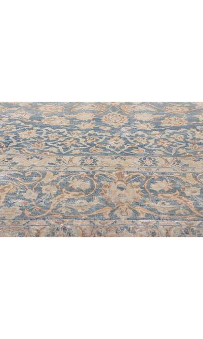 9 x 12 Antique Persian Tabriz Rug 61244