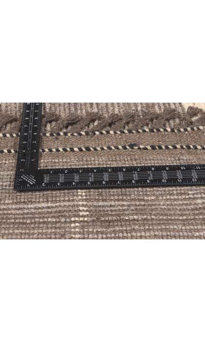 9 x 12 Modern Moroccan Rug High Low Pile 80982