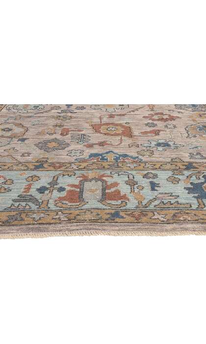 9 x 12 Modern Oushak Rug 81004