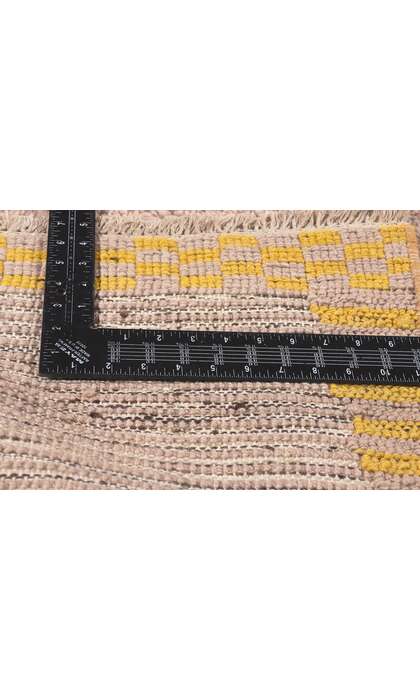 9 x 12 Modern Color Block Moroccan Rug 81014