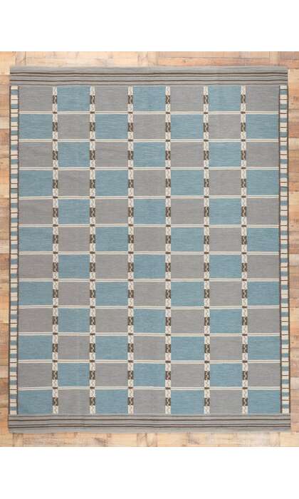 9 x 12 Swedish Inspired Kilim Rug 30936