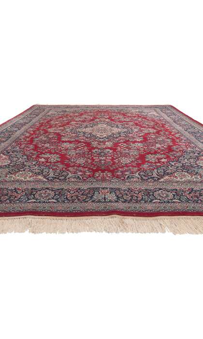 9 x 12 Vintage Pakistani Kerman Rug 78555