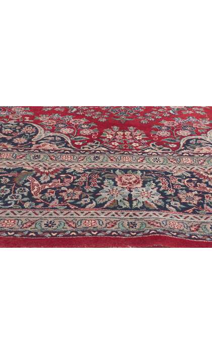 9 x 12 Vintage Pakistani Kerman Rug 78555