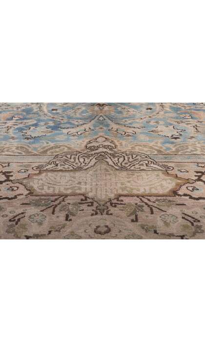 10 x 12 Vintage Persian Kashan Kashmar Rug 78591