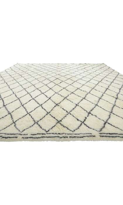 10 x 13 Modern Moroccan Area Rug 30420