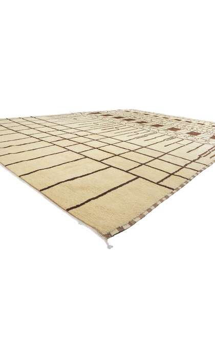 10 x 13 Modern Beni Mrirt Moroccan Rug 20764