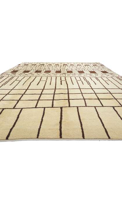 10 x 13 Modern Beni Mrirt Moroccan Rug 20764