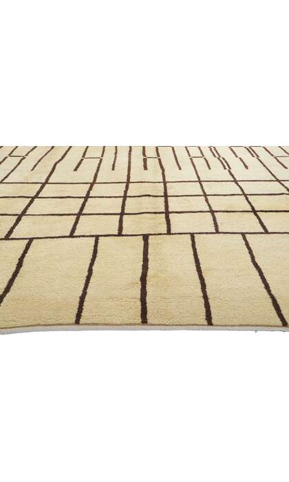 10 x 13 Modern Beni Mrirt Moroccan Rug 20764