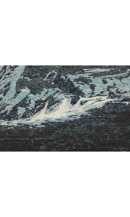10 x 14 Mountain Landscape Abstract Rug 80752