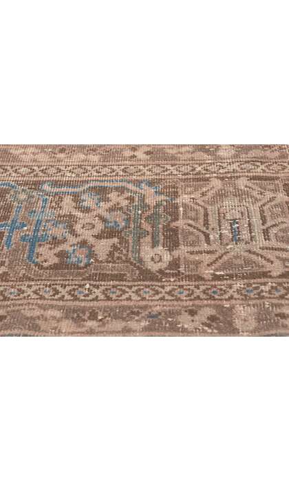 10 x 14 Distressed Vintage Persian Joshegan Rug 78597