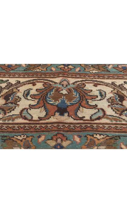 11 x 14 Rustic Vintage Persian Tabriz Rug 78590