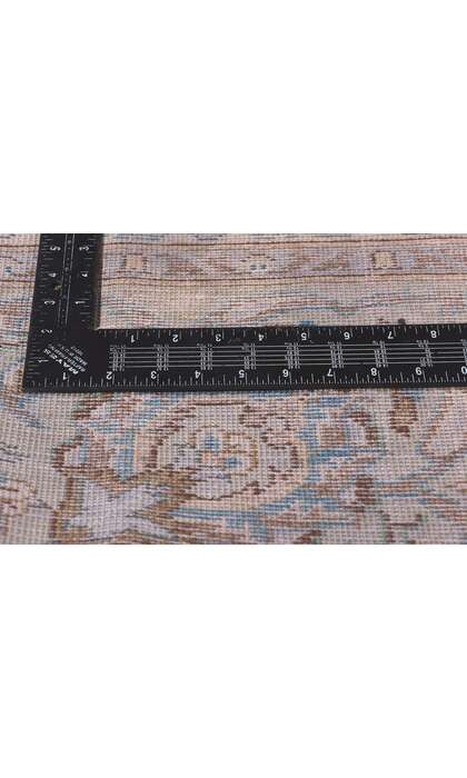 11 x 19 Vintage Persian Kashan Rug 78589