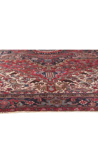 12 x 15 Large Antique Persian Heriz Rug 78540