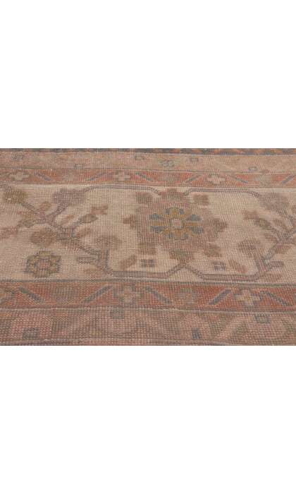 16 x 19 Antique Turkish Pink Oushak Rug 77746