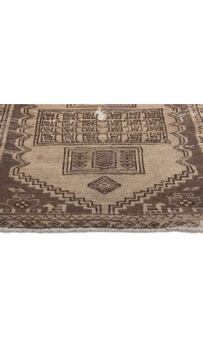 2 x 3 Distressed Antique Persian Hamadan Rug 78580