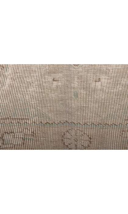 3 x 5 Distressed Vintage Persian Tabriz Rug 78573