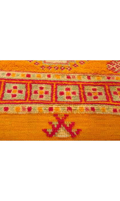 4 x 6 Vintage Taznakht Moroccan Rug 74570