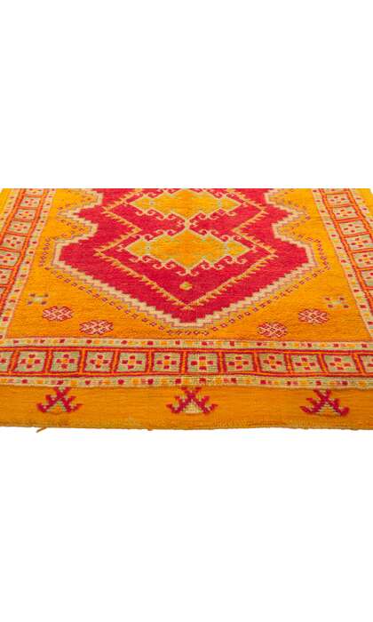 4 x 6 Vintage Taznakht Moroccan Rug 74570
