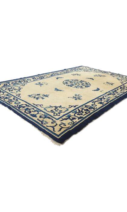 4 x 7 Antique Chinese Peking Rug 77193