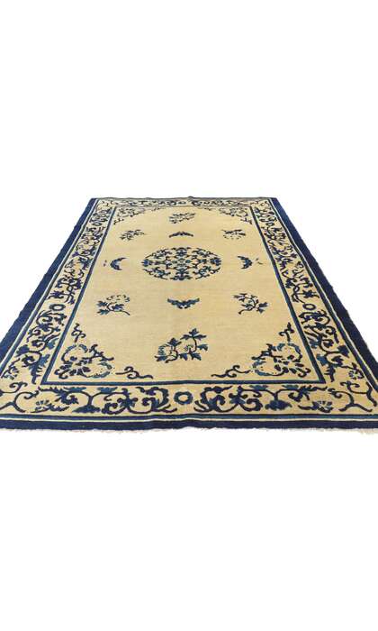 4 x 7 Antique Chinese Peking Rug 77193