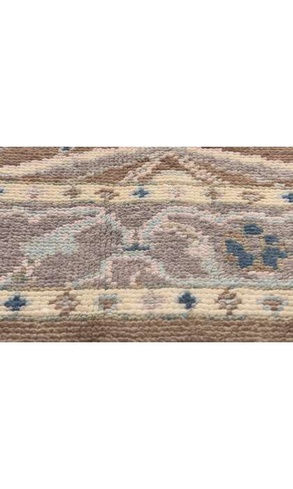 4 x 7 Brown Modern Oushak Rug 81003