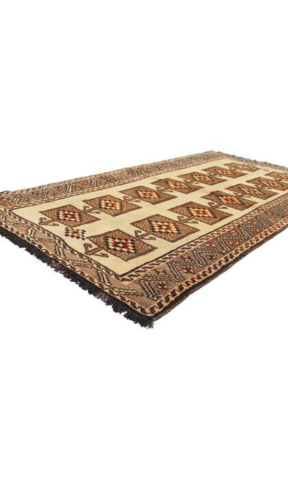 4 x 7 Vintage Persian Shiraz Rug 76548