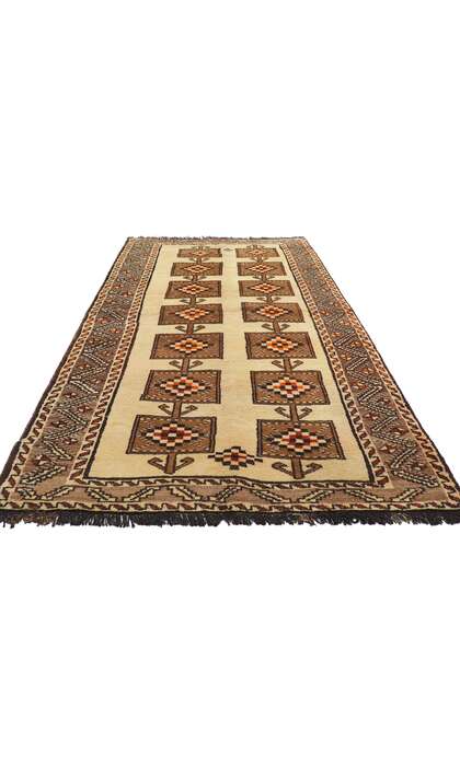 4 x 7 Vintage Persian Shiraz Rug 76548