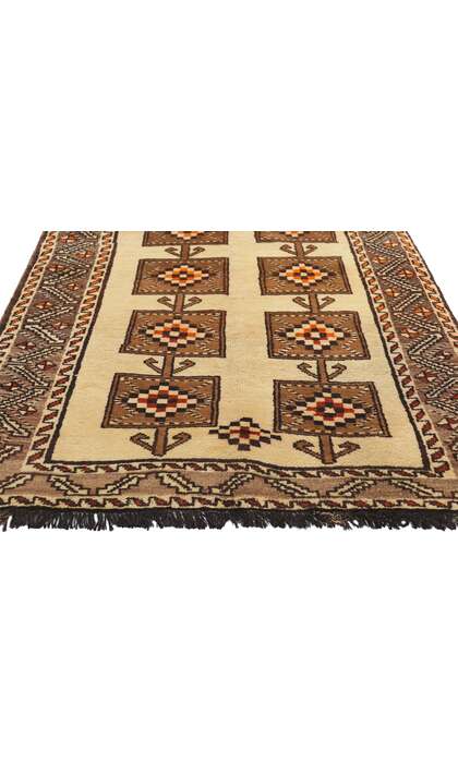 4 x 7 Vintage Persian Shiraz Rug 76548