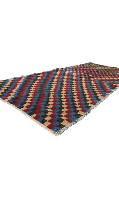 4 x 8 Vintage Turkish Tulu Rug 51577