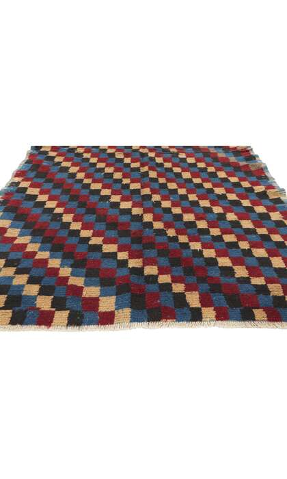 4 x 8 Vintage Turkish Tulu Rug 51577
